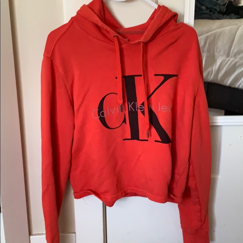 Cropped sweatshirt